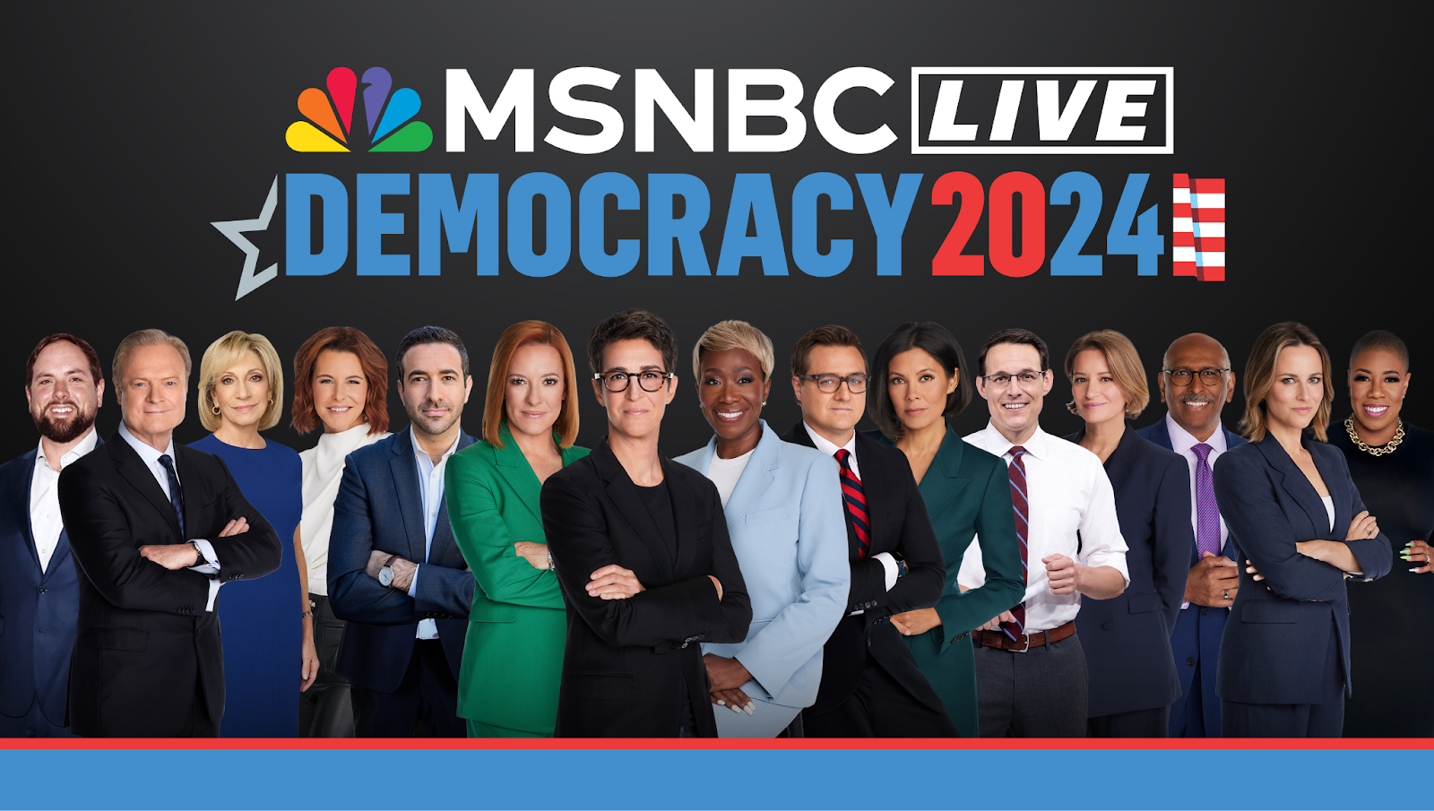 MSNBC Announces “MSNBC Live Democracy 2024,” Daylong Event Featuring