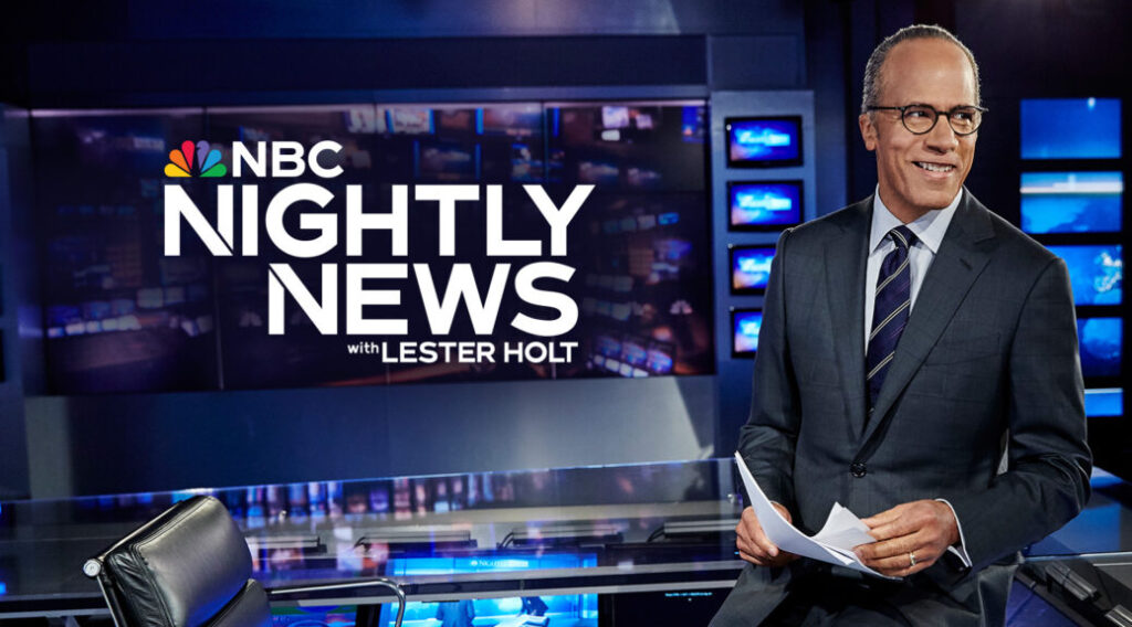 Nbc nightly news with lester holt live stream sale