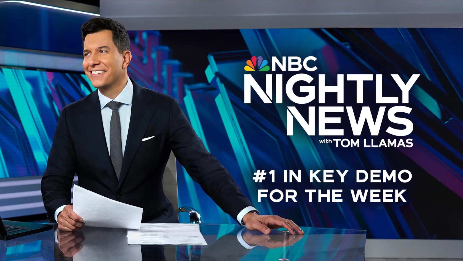 NBC NIGHTLY NEWS WITH TOM LLAMAS MARKS LARGEST SEPTEMBER AUDIENCE
